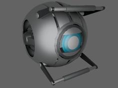 Wheatley 3D Printer Model