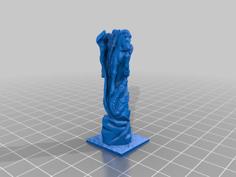 Escultura De San Jorge MAtando Al Dragon 3D Printer Model