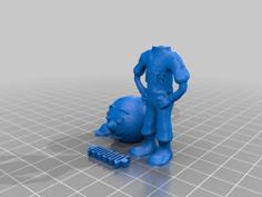 Mr.Met Bobblehead 3D Printer Model