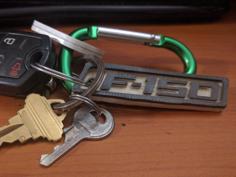 Rusty F-150 Keychain 3D Printer Model