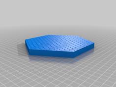 Hexagon Honecomb Decor 3D Printer Model