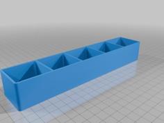 5 Container Box 3D Printer Model