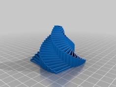 Space-Time Turtle Spiral Generator 3D Printer Model