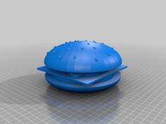 Cheeseburger 3D Printer Model