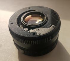 HELIOS-44M-6 Adapter For Custom Mount 3D Printer Model