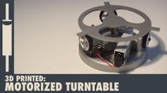 3D Printed Motorized Turntable 3D Printer Model