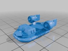 Quark Motors Hovercraft 3D Printer Model