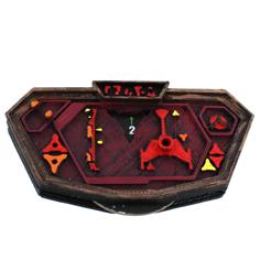 ST:AW Klingon D7/K’Tinga Cruiser Dial Case 3D Printer Model