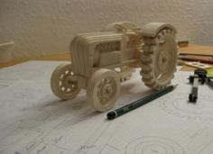 Laser Cut Tractor