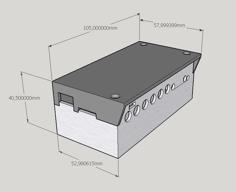 BlueStim Enclosure 3D Printer Model