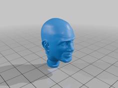 Captain Ben Sisko- Figure Head 3D Printer Model