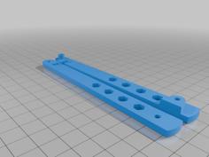 Butterfly Knife – Fully Working Parts – Print Files Seperately 3D Printer Model