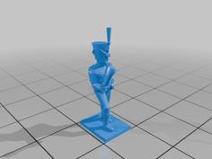 1-100 French 1807 Line Horse Artillery Crews 3D Printer Model