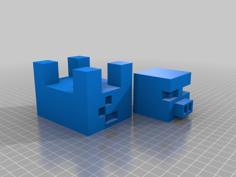 Minecraft Pig 3D Printer Model