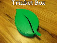 Leaf Trinket Box 3D Printer Model