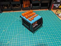 Powder Dipper Holder 3D Printer Model