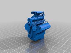 V8 Supercharged 3D Printer Model