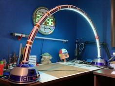 Star Wars LED Lamp 3D Printer Model