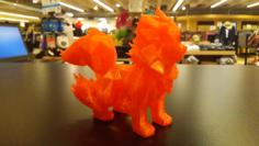 Arcanine Fixed 3D Printer Model