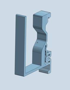 DIN Rail Clip Remix 3D Printer Model