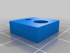 Hole Test 6mm And 3mm Diameters 3D Printer Model