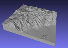 Mount Whitney – California 3D Printer Model