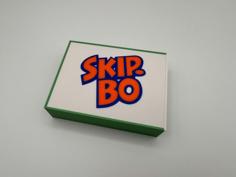 Skip Bo Card Game Box 3D Printer Model