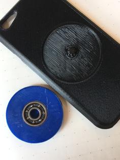 Fidget Spinner Phone Case 3D Printer Model