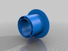 Adapter For Geetech Filamentspool 3D Printer Model