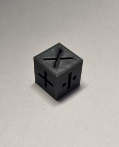 Math Die 3D Printer Model