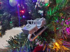 Christmas Military Jeep 3D Printer Model