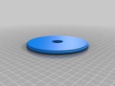 LED Roulette Drink Tray 3D Printer Model