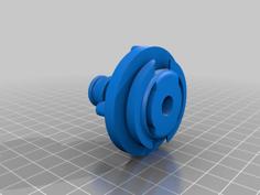 Hose Adaptor For Filling Water Tank On A Boat 3D Printer Model