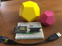 Renegade Dodecahedron Controller 3D Printer Model