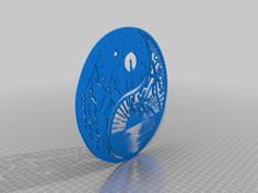 YIN & YANG, SUN & NIGHT 3D Printer Model