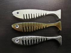 Fishing Lure Two Mould Halfs 3D Printer Model