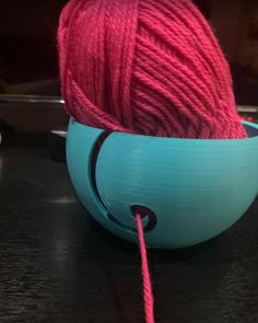 Spiral Yarn Bowl 3D Printer Model