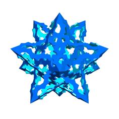 ESCHER STAR DODECAHEDRAL POLYKNOT 6 3D Printer Model