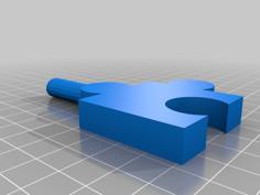 Puzzle Cake Topper2 3D Printer Model