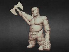 Ogre Marauder (28mm/Heroic Scale And 15mm Scale) 3D Printer Model