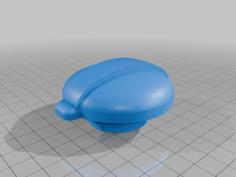 Monza Style Oil Cap For Miata And Others 3D Printer Model