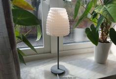 3D-printable Lampshade For Standard Light Fixture 3D Printer Model