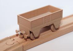 Brio Compatible Freight Wagon – Güterwagen – Holzeisenbahn 3D Printer Model