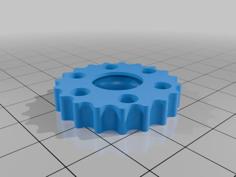 361:1 Compound Cycloidal NEMA 17 Reducer 3D Printer Model