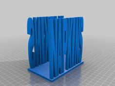 Napkin Holder 3D Printer Model