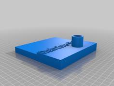 Drain Cover 3D Printer Model