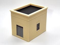 HO Scale Bradford Utilities Building 3D Printer Model