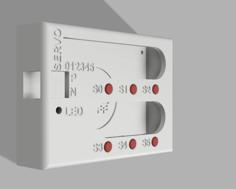 6 Channel Servo Tester Case 3D Printer Model