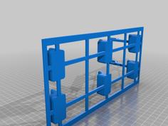 Drying Rack (Glasses Of Water/Cups/Bottle) 3D Printer Model