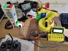 RoboticArm As SortingPlant – Roboticarm Organizes Colors … 3D Printer Model